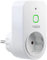 Luminea Home Control LED Dimmer: 2er Smarte WLAN-Dimmer-Steckdose mit Phasenabschnittsdimmer bis 200 W (Steckdose dimmbar, Dimmersteckdose, Halogenlampen)