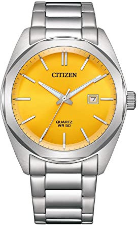 CITIZEN Men's Analog Quarz Uhr mit Edelstahl Armband BI5110-54Z