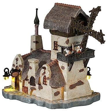 Luville Efteling Lariekoekhuis Weihnachtsdorf - 19x14x19 cm - Polyester - Multi