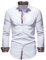 Chemise Vintage Homme Couleur Unie À Manches Longues Chemises Brodées À La Mode Motif De Broderie Grande Taille Pas Cher Cadeau Chemise Rose Homme