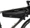 PACK2RIDE Mira FahrradrahmenTasche – wasserabweisendes, strapazierfähiges Cordura-Gewebe und Tasche für Fahrradausrüstung – Fahrradaufbewahrung, Bikepacking-Tasche, für Rennrad Radabenteuer - Schwarz