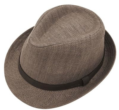maximo Kids Boy-Trilby Futter 57 braun