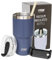 Klaraber Iced Coffee Cup with Straw, 20oz, Insulated Tumbler with Lid and Straw, Stainless Steel Tumbler Cup, Thermal Coffee Cup Travel Mug, Reusable Travel Cup with Splash Proof Lid (Blue)