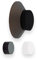 Evi Herrajes | Adhesive Door Stop | Wall Mounting | 35x15mm | Rustic Brass | Conical Shape | Two Rubber Bands Included | Adhesive or Screw Installation