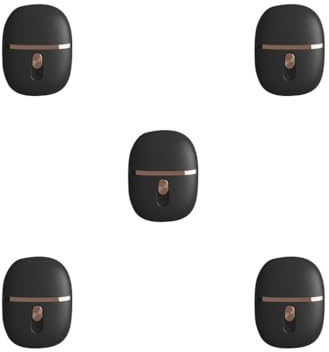 5er-Set Identitätsschutz-Roller, geheime Daten, Smudge-Stempel, tragbar, persönliche Informationen, Ausweis, Adresse, Privatsphäre, Schutz, Schwarz