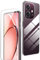 Rojeuinn Funda para OPPO A40/A40m/A60 5G, + 1 Pack Cristal Vidrio Templado, Protector de Pantalla Ultra Claro, dureza 9H, Funda Protectora Suave y Ultrafina a Prueba de Golpes -Transparente