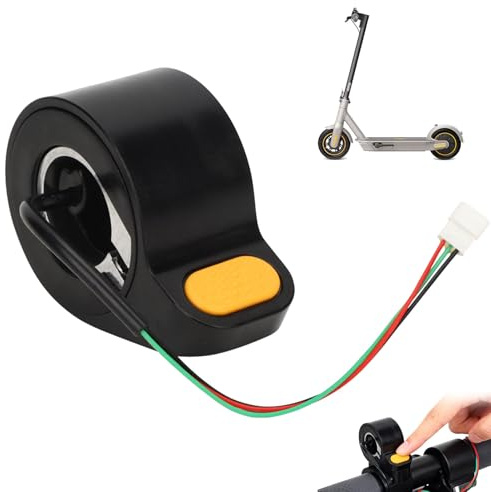 CYSFETENA Elektronisches Daumengas 6.5x2.8cm, Gashebel E Scooter G30 Electric Thumb Throttle, Hochempfindlicher Beschleuniger Zubehör für MAX-G30 E-Scooter