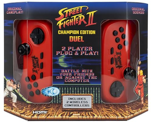 Fizz Creations Street Fighter II Duel - Plug & Play HDMI Console