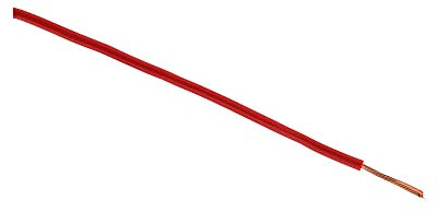 Zenitech - Cable De Alimentación Eléctrica H07VK 1x1,5mm² - Cable Flexible Para Conexiones De Electrodomésticos - Uso Interior - Rojo - 5m