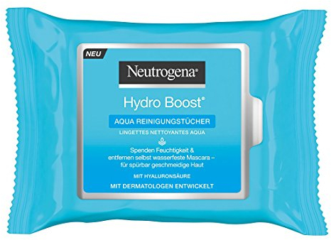 Neutrogena Hydro Boost Aqua Reinigungstücher, 25 Stück