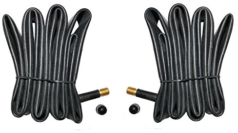 Unbekannt Fahrradschlauch 12 Zoll | 14 Zoll | 16 Zoll | 18 Zoll | 20 Zoll | 24 Zoll | 26 Zoll | 28 Zoll Schlauch (mit Autoventilen, 20 Zoll: 20x1.75-20x2.125)