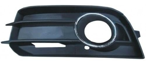 TVP Trade Vehicle Parts.co.uk Compatible With Front Bumper Fog Grille With Fog Hole Chrome Bezel Twin Slat Left A1 2010-2015