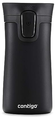 Contigo 2079497 Autoseal Travel Mug, Stainless Steel, Matte Black