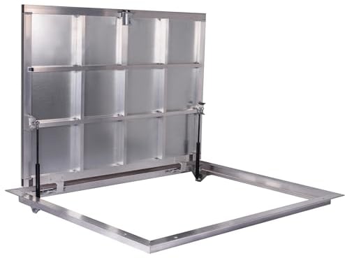Schachtabdeckung 900mm x 1200 mm (P) - Seitenscharniere, Bodenluke Schachtdeckel Revisionsschacht Kanalschacht