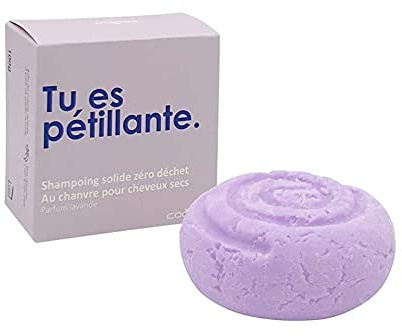 COOKUT Shampoing Solide Lavande 100g sans huiles essentielles