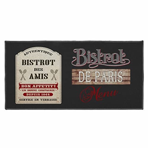 1001KDO POUR LA MAISON Tapis Multi-Usage 50x120cm Bistrot des Amis