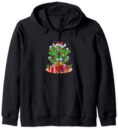 Kaktus Weihnachtsbaum Weihnachten Cactus Kapuzenjacke