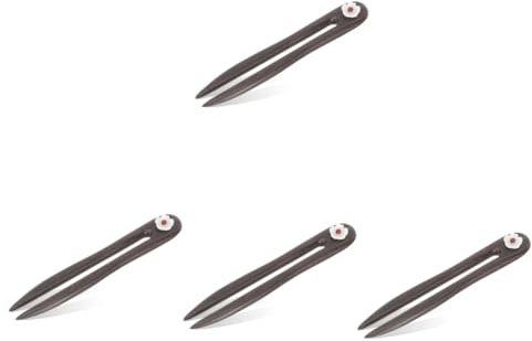 FRCOLOR 4 Stück Haarstab Für Frauen Vintage U-form Haarnadel Dutt Haargabel Holz-haarstäbchen Haarknotenstäbe