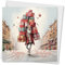 Absolutely Yours Wohltätigkeits-Weihnachtskarten-Packung mit 10 Stück. Jede Weihnachtskarten-Packung enthält ein Jolly Man with Presents-Design. Umweltfreundlich und im Vereinigten Königreich her