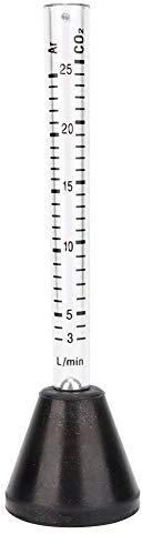 Flowmeter, Gas Durchflussmesser Prüfgerät, CO2 Argon Schweißgas Durchflussmesser Dual Messskala mit hoher Genauigkeit