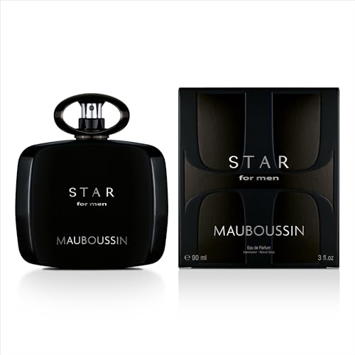 Mauboussin - Star For Men 90ml – Eau de Parfum für Herren – Duft Holzig & Amber
