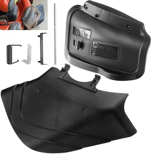 ZHONGXIA 532426129 Deflector & 532420019 Mulching Door Set with Annexes Compatible with Craftsman and Husqvarna 22 Lawn Mowers, Replaces 419942X418 419942X428 583405601