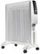 Radiador De Mica Abrigo 2000w 4elem Blanco/plata Remoto 2potencias Antivuelco Temporiz.display 61,5x56x26,5 Cm