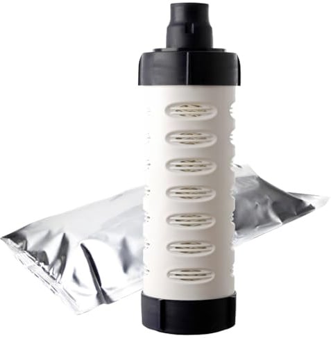 LifeSaver® Bottle | Cartouche filtrante de rechange scellée pour gourde | Filtre 99,9999 % des bactéries | Traitement de l'eau potable camping jusqu'à 6 000 litres | Désinfectant portable
