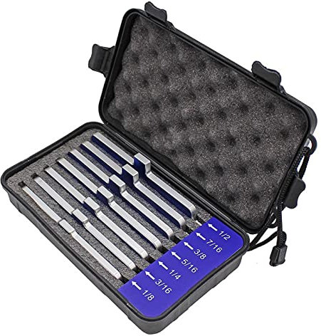 Lot de 10 accessoires de scie circulaire de table pour le travail du bois - Barre de réglage en aluminium - Machines à outils - Scie circulaire de table - Machine à façonner