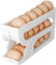 GkgWuxf 3 Niveaux Distributeur Oeuf Frigo, Récipient De Stockage D'oeufs À Roulement Automatique Économiser L'espace,Support D'oeufs Peu Encombrant Pour Le Réfrigérateur Et Le Comptoir