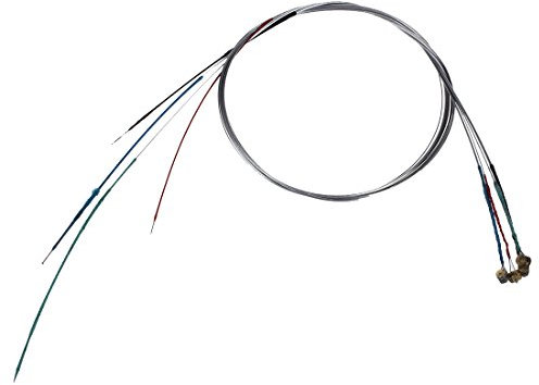 Huhudyy E/A/D/G Set violino 4/4 corde per violino anima in acciaio argento