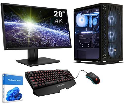 Sedatech Pack PC Gaming Tower ATX • AMD Ryzen 9 5900X • RTX4070 Super • 16Gb RAM • 1Tb SSD M.2 • Windows 11 • Monitor 28''