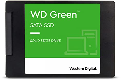 WD Green 480 GB Internal SSD 2.5 Inch SATA, Green-Performance