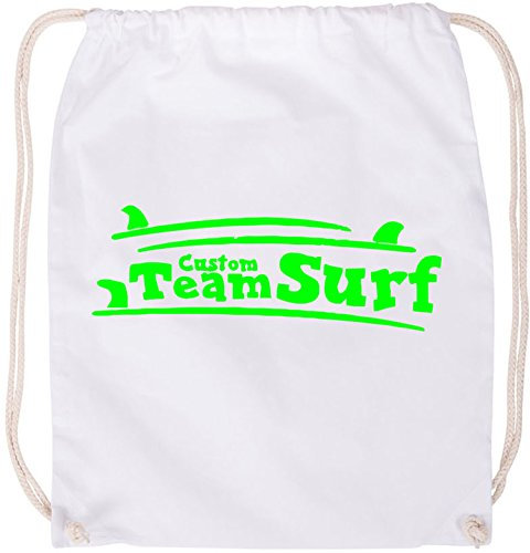 EZYshirt® Team Custom Surf Baumwoll Stoffbeutel