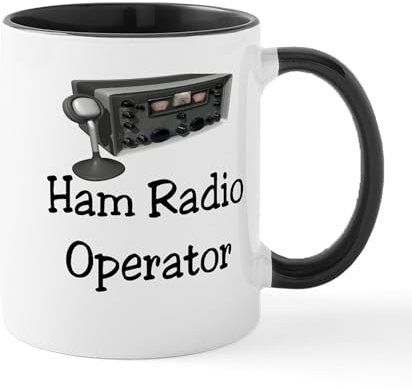 CafePress Ham Radio Operator Mug 11 oz (325 ml) Ceramic Coffee Mug