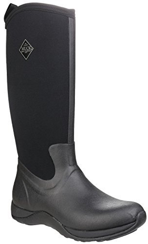 Muck Boots Unisex Arctic Adventure Gummistiefel (42 EU) (Schwarz/Schwarz)