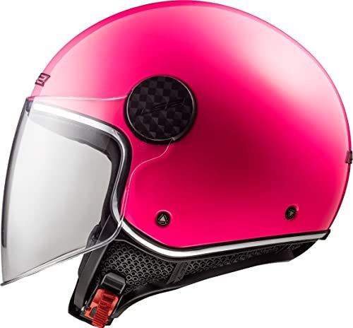 LS2, Jet-Motorradhelm Sphere LUX Fluo Pink, L