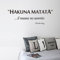 ufengke Wandtattoos Hakuna Matata Sprüche & Zitate Wandaufkleber Wandstickers Inspirierende Worte Buchstaben Dekorative Wandbild für Wohnzimmer Schlafzimmer