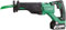 HIKOKI 51256166 - Sierra de sable a bateria 18V 5Ah velocidad 0-2500rpm con bateria cargador y maletin CR18DBLWJZ, Autre