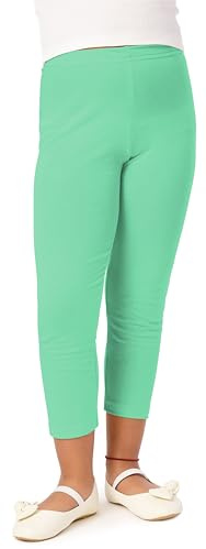 Merry Style Mädchen 3/4 Leggings aus Viskose MS10-131 (Minze, 116 cm)
