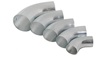 Fallrohrbogen Zink 60° 8-tlg Ø 76 mm