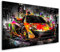 Kunstgestalten24 Leinwandbild McLaren Pop Art Wandbild Kunstdruck Raumdekoration Übergrößen