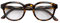 LONDON MOLE Brillen | Monalux Lesebrille | Quadratische Gläser | Coole Leser | Designer-Brille | Herren/Damen-Lesebrille | Unisex | Federscharniere | Schildpatt | Vergrößerung +1,5