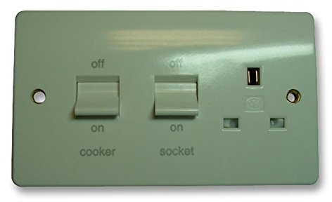 Cooker Control Unit, SWITCHES, Socket OUTLETS Switch RANGES Electrical, 1 Piece Pack - K5060WHI