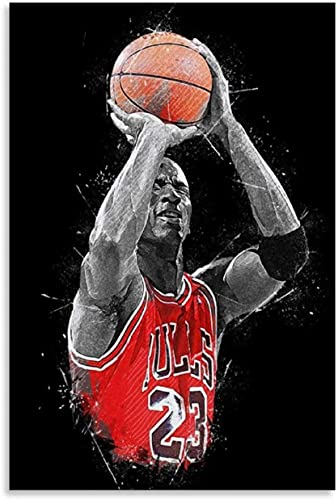 DIY 5d Diamant Malerei Kristall Strass Painting Michael Jordan und Picture Modern Stickerei Bilder Kunst Handwerk FüR Erwachsene Und Kinder 11.8x15.7(30x40cm) Kein Rahmen