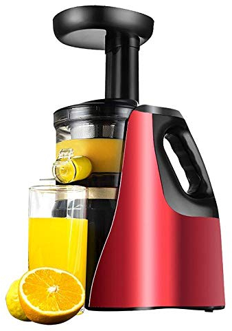 MXXHFC Juicer Slow Juicer Frutta Verdura Estrattore di Succo a Bassa velocità 100% Originale Juice Machine Red