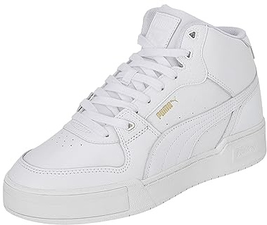 Puma CA Pro Mid, Tennisschuhe, Unisex, Erwachsene, Weiß, 43 EU, weiß, 43 EU