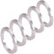 KOMUNJ 5 Rollen 2m / Rolle 5mm Flache Aluminiumdraht 18 Gauge Craft Metalldraht für Schmuck DIY Handwerk Machen, Silber