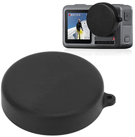 Kamera Objektiv Staubs Chutz Abdeckung für Osmo Action 3 Kamera, Rutsch Feste Kunststoff Linse Schutzkappe für Osmo Action 3 Sport Kamera