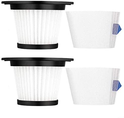 2 filtri per aspirapolvere H.Koenig UP600/H.Koenig UP810 senza fili PowerClean